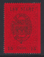 Canada Revenue (Saskatchewan), Van Dam SL6, MNH - Steuermarken