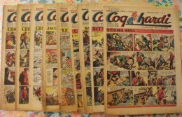 9 Numéros De Coq Hardi De 1951. Sitting Bull, Jacques Canada, Roland, Marco Polo, Père Noël. A Redécouvrir - Other & Unclassified
