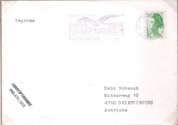 Flying Gull, Postmark, Philatelic Cover, France, 1989, Condition As Shown, LPS4 - Möwen