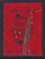 Canada Revenue (Saskatchewan), Van Dam SL6, Used (couple Staple Holes) - Fiscale Zegels