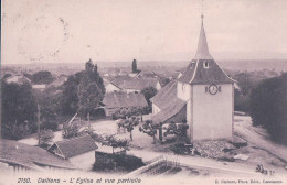 Daillens VD, L'Eglise Et La Place (2150) - Daillens