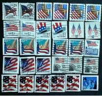 USA 1971 30 Used Stamps - Gebruikt