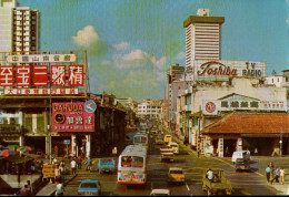 ! Modern Postcard From Singapore, Singapur, New Bridge Road, Autos, Cars - Singapore