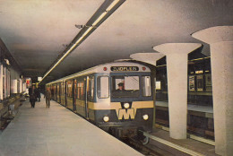 Metro Subway Rotterdam Holland 1968 - Métro