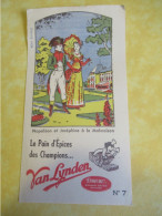 Buvard Ancien/Le Pain D'épice Des Champions / VAN LYNDEN/Napoléon Et Joséphine /Vers 1950-1960      BUV688 - Gingerbread