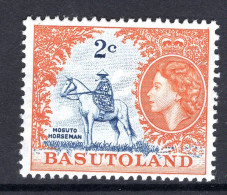 Basutoland 1961-63 Decimal Pictorials - 2c Mosuto Horseman HM (SG 71) - 1933-1964 Colonia Britannica