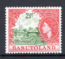 Basutoland 1961-63 Decimal Pictorials - 2½c Basuto Household HM (SG 72) - 1933-1964 Crown Colony