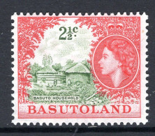 Basutoland 1961-63 Decimal Pictorials - 2½c Basuto Household HM (SG 72) - 1933-1964 Colonie Britannique