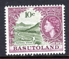 Basutoland 1961-63 Decimal Pictorials - 10c Pastoral Scene HM (SG 75) - 1933-1964 Colonie Britannique