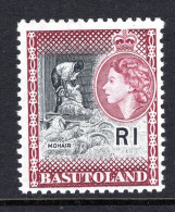 Basutoland 1961-63 Decimal Pictorials - 1r Mohair HM (SG 79) - 1933-1964 Colonia Britannica