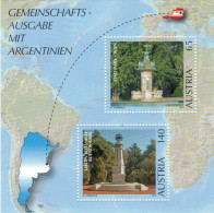 Österreich - Argentinien 2010 Stadtpark - Jardin Botanico - Vgl. Rattenlinie - Österreich-Südtirol-Italien-Argentinien - Cartas & Documentos