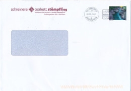 Schweiz Mi. 2745 Verzasca Fluss MWST Härkingen Post 2023 Schreinerei & Parkett Stämpfi AG Bern - Storia Postale