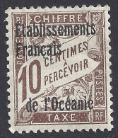 OCEANIA 1926 - Yvert T2* (L) - Tasse | - Segnatasse