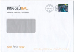 Schweiz Mi. 2745 Verzasca Fluss MWST Härkingen Post 2023 Binggeli Bau  Schwarzenburg Einen Stein Voraus - Storia Postale