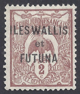 WALLIS FUTUNA 1920 - Yvert 2* (L) - Uccello | - Unused Stamps