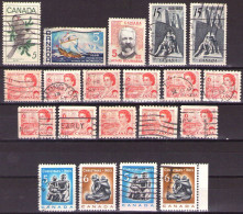 Canada 1968 - ELIZABETH II - LOT - USED - Used Stamps