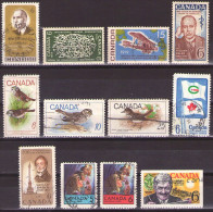 Canada 1969 - ELIZABETH II - LOT - USED - Used Stamps