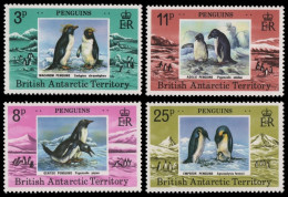 BAT / Brit. Antarktis 1979 - Mi-Nr. 74-77 ** - MNH - Pinguine / Penguins - Unused Stamps