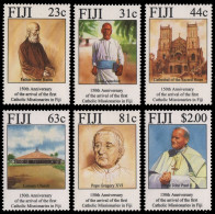 Fidschi 1994 - Mi-Nr. 716-721 ** - MNH - Papst Johannes Paul II - Fidji (1970-...)