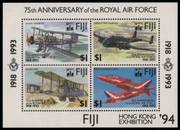Fidschi 1994 - Mi-Nr. Block 10 I ** - MNH - Flugzeuge / Airplanes - Fiji (...-1970)