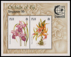 Fidschi 1995 - Mi-Nr. Block 16 ** - MNH - Orchideen / Orchids - Fiji (...-1970)