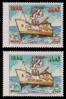 Irak 1993 - Mi-Nr. 1515-1516 ** - MNH - Schiffe / Ships - Iraq