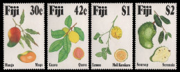 Fidschi 1993 - Mi-Nr. 696-699 ** - MNH - Früchte / Fruits - Fiji (...-1970)