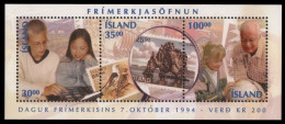 Island 1994 - Mi-Nr. Block 17 ** - MNH - Tag Der Briefmarke - Unused Stamps