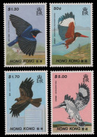 Hongkong 1988 - Mi-Nr. 536-539 ** - MNH - Vögel / Birds - Ungebraucht