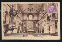 102  -Saint-de-Colbosc - Intérieur De L' Eglise -  Circulé. - Saint Romain De Colbosc