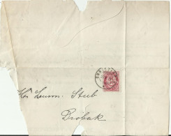 NORGE DOK/CV 1879 CHRISTiANIA - Storia Postale