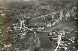 64 BEHOBIE - Vue Aérinne Le Pont International Sur La Bidassoa - Béhobie