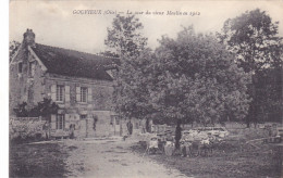 CPA 60 @ GOUVIEUX - La Cour Du Vieux Moulin En 1912 - Gouvieux