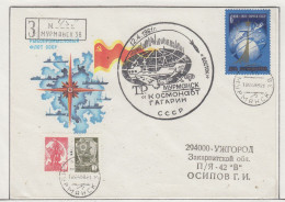 Russia Kosmonaut Gagarin  * Vostok / Space Ca  Murmansk 12.4.1988 (FN182A) - Events & Commemorations