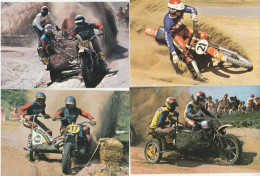 MOTOCROSS  MOTORCROSS LOT 16 CARTES - Motorcycle Sport