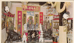 CARTOLINA  NEW YORK CITY,NEW YORK,STATI UNITI-LING SING TEMPLE-THE TEMPLE OF BUDDHA-CHINATOWN-NON VIAGGIATA - Autres Monuments, édifices