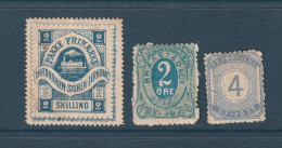Norvège  Trondhjems - Timbres Locaux - Local Post Stamps
