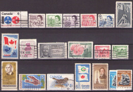 Canada 1967 - 1969 - ELIZABETH II - LOT - USED - Used Stamps