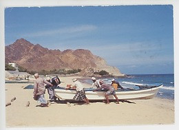 Asie : Sultanate Of Oman, Fisherman Al-Bustan Beach - Oman
