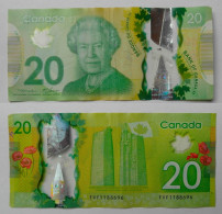 Kanada Canada 20 Dollars 2012 Königin Elisabeth Queen Elizabeth Polymer Gebraucht Mit Falzen B - Kanada