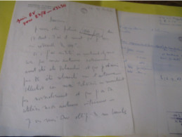 GENERAL MAURICE TABOUIS Autographe Signé 1967 ADJOINT GOUVERNEUR MILITAIRE PARIS - Politicians  & Military