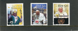 IRELAND/EIRE - 2003  POPE JOHN PAUL II  SET  FINE USED - Oblitérés