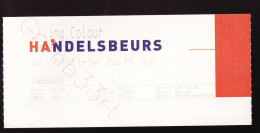 Living Colour - 7 November 2004 - Handelsbeurs (BE) - Concert Ticket - Biglietti Per Concerti