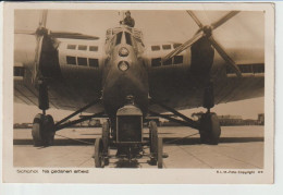 Vintage KLM Rppc Lufthansa Junkers G-38 @ Schiphol Amsterdam Airport - 1919-1938: Entre Guerres