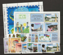 1983 MNH Vanuatu Year Collection Postfris** - Vanuatu (1980-...)