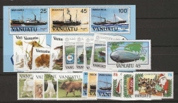 1984 MNH Vanuatu Year Collection Postfris** - Vanuatu (1980-...)