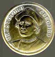 Médaille AVERS : « CHRISTOFORO COLOMBEO»  REVERS : « TRANS MARE CURRUNT " - Autres & Non Classés