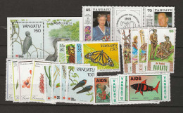1991 MNH Vanuatu Year Collection Postfris** - Vanuatu (1980-...)