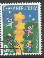 CZ 2000-256 EUROPA CEPT, CZECH REPUBLIC, 1 X 1v, Used - Used Stamps