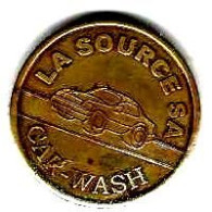 Jeton AVERS « LA SOURCE SA/CAR WASH REVERS Lisse - Autres & Non Classés